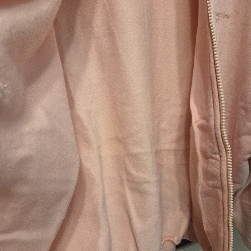 Comfrt Oversized Relaxed Full-Zip Hooded Sweatshirt- In BUBBLEGUM!! UNISEX!! - Picture 10 of 11